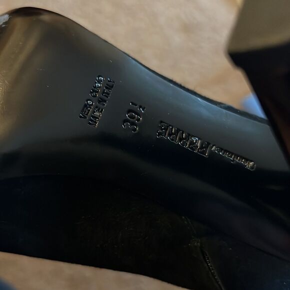 Gianfranco ferre black boots 39.5 - Picture 7 of 10